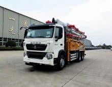 XCMG Schwing 40m China new concrete pump truck HB40V with Sinotruk HOWO chassis price